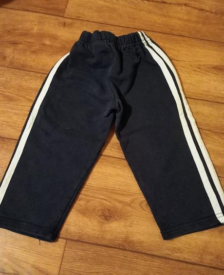 Tmavomodré tepláky adidas vel.86 super stav, adidas,86