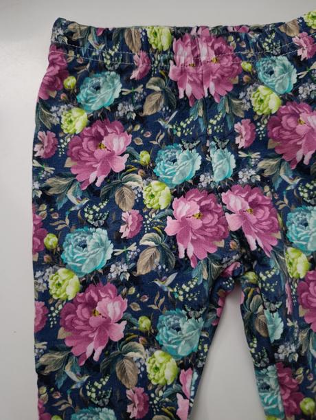 Legíny krásne kvety veľkosť 86, 86