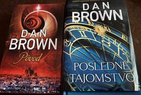 2 knihy dan brown, 