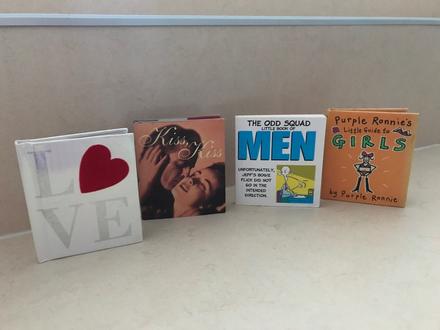 4 mini knihy - vyroky atd,