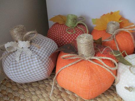 Textilné tekvičky, 