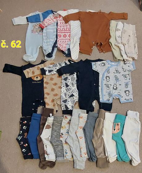 Oblecenie pre chlapca, 50–62