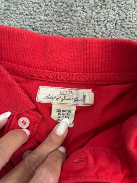 Polo tričko 158 h&m, l.o.g.g.,158