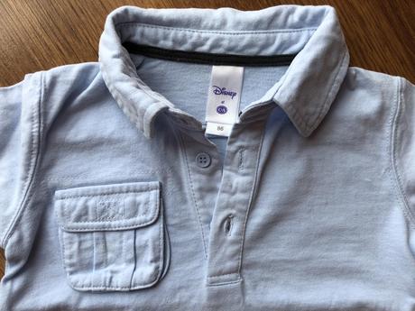 Tričko s golierom macko pu, c&a,86