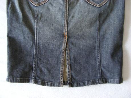 Rifľová sukňa benetton - xs/s, benetton,xs