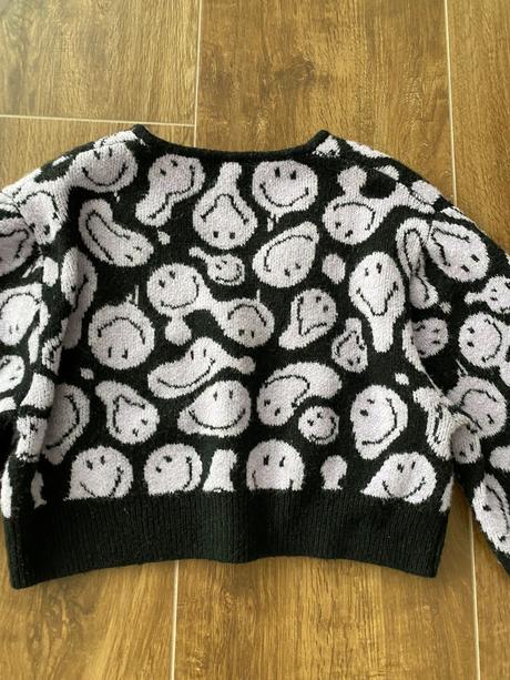Sveter smile, h&m,s