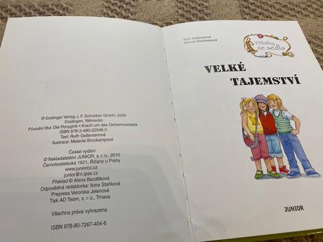 Krásna kniha velké tajemství ruth gellersenová,