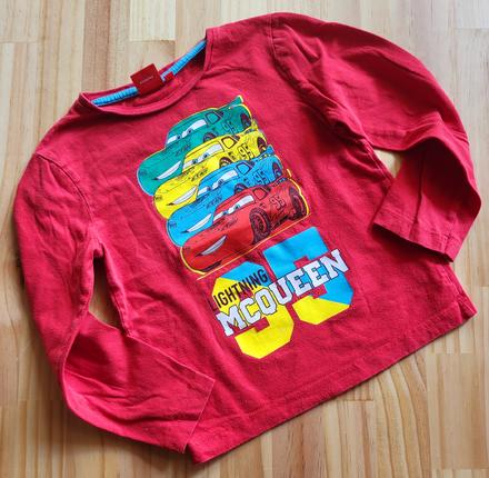 Tričko cars na 5-6 rokov, disney,110
