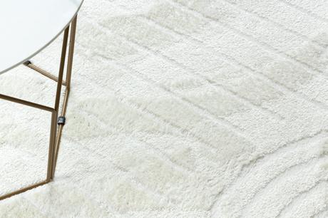 Koberec mode 8586 geometrický, krémový 140x190cm,