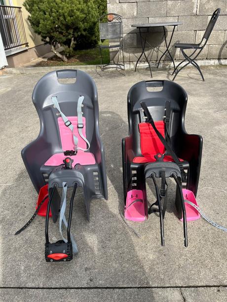 Detská sedačka na bicykel, 