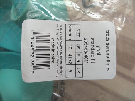 Crocs serena flip - originál, crocs,41