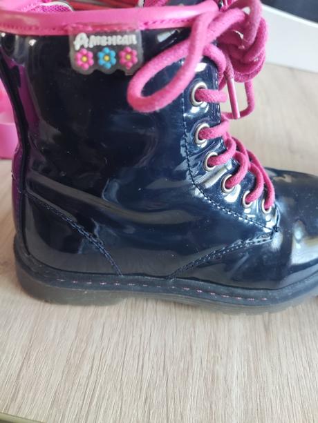 Lesklé kotníkové topánky, 27