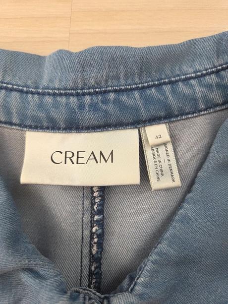 Modré šaty cream, xl