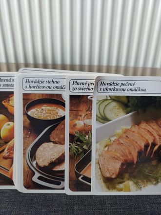 Kartičky s receptami, 