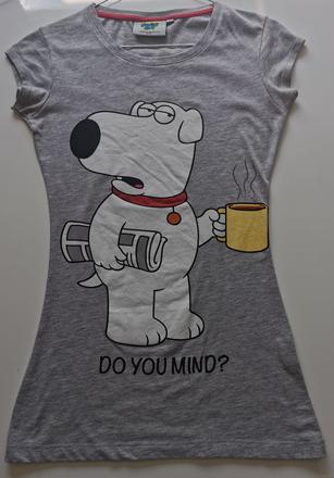 Predĺžené tričko family guy 34/36, 34