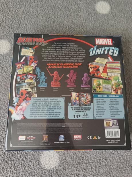 Spoločenská hra marvel united,