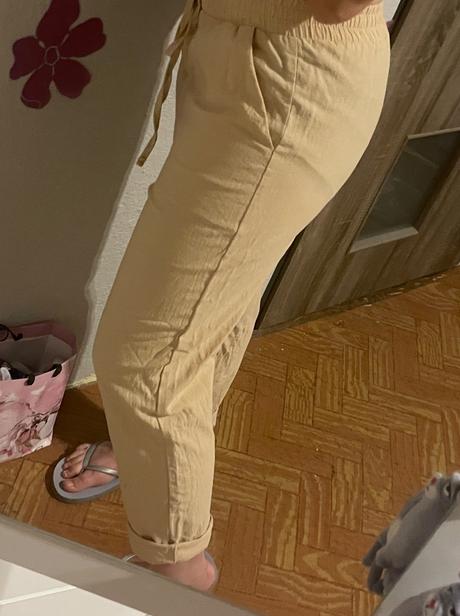 Elegantne voľné nohavice, zara,s