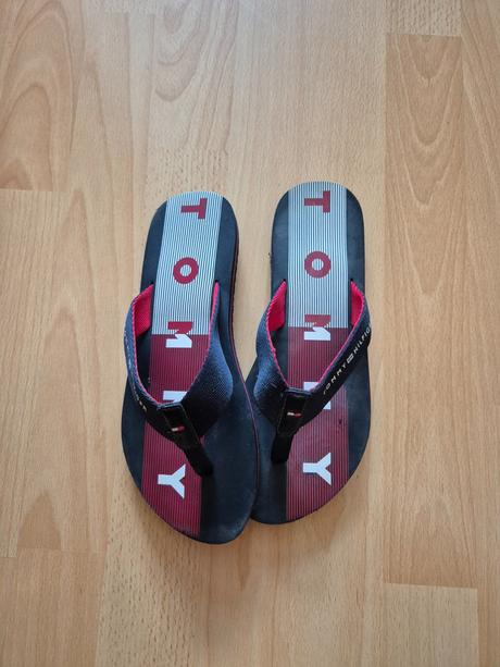 Žabky, tommy hilfiger,37