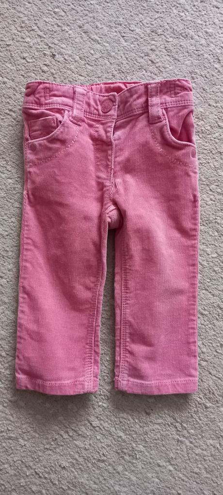 Menčestrové nohavice 74, next,74