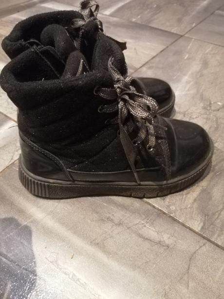 Čierne lesklé topánky 30, 30