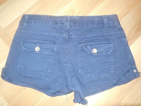 Modré kraťasy zn. zara, zara,36