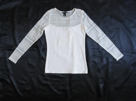 Elastický top - super stav, h&m,s