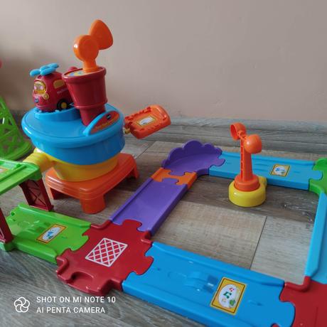 Toot toot airport set aj s vrtulnikom,