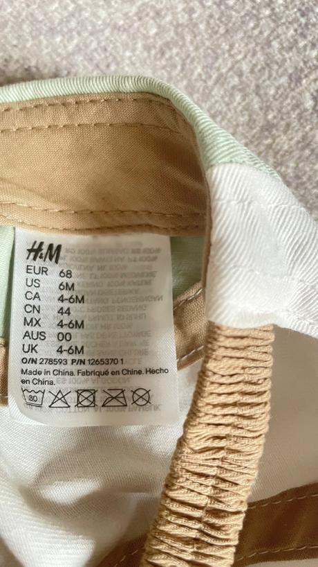 Detská šiltovka, h&m,68