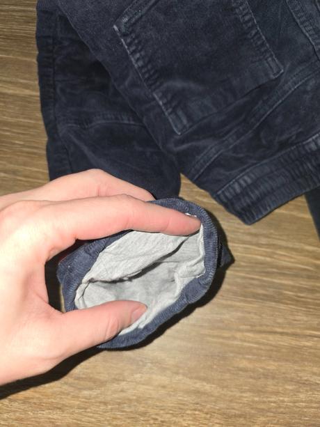 Zateplené menčestráky č.104, f&f,104