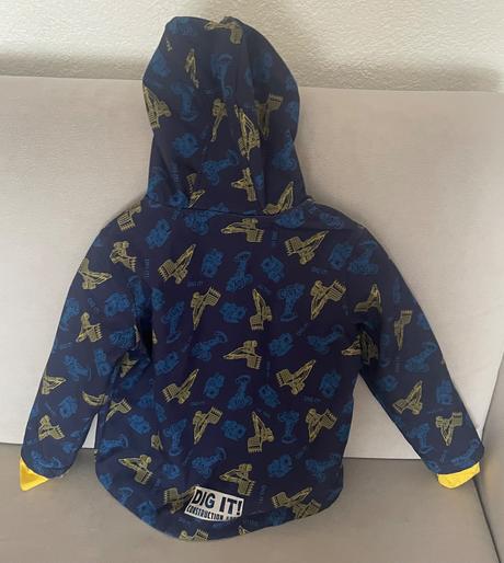 Nepremokava softshelova zateplena bunda, kiki&koko,116