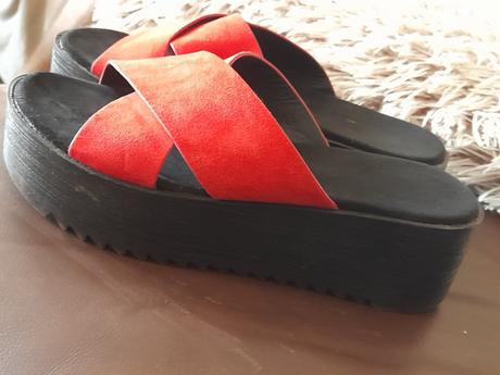 Waw šlapky - papuče z maďarska na platforme, 39