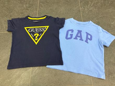Tričko guess 3 roky a tričko gap 3 roky, guess,98