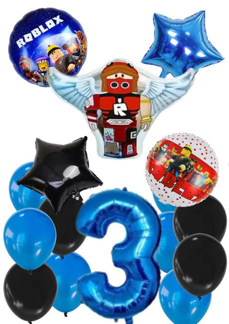 Balóny roblox - až 15/16/17/18 kusov, 