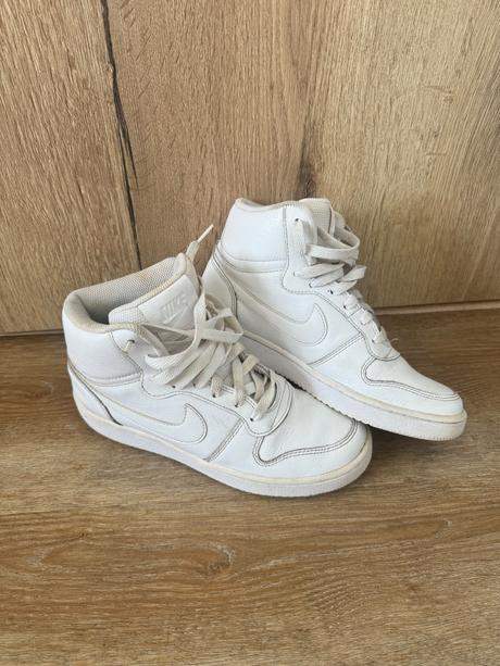 Biele vyššie tenisky nike, nike,37
