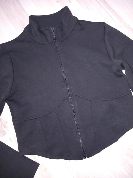 Croptop mikina, new yorker,38 / m