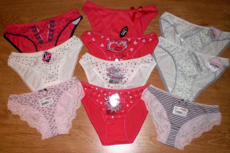 Dámske nohavičky motýlik, l / m / s