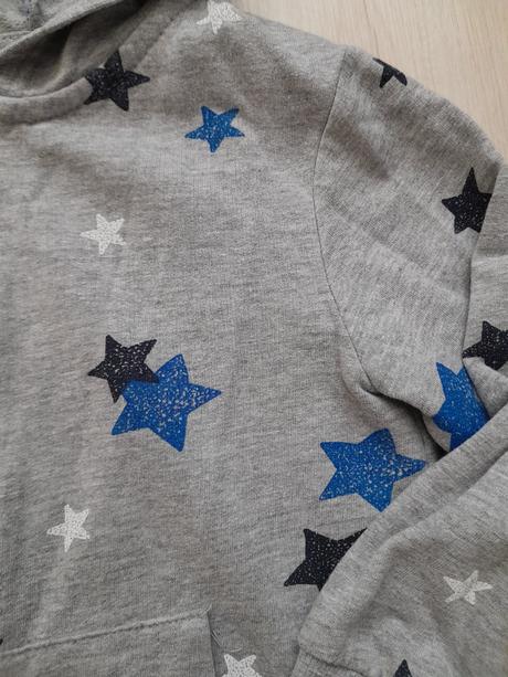 Tenučká mikina s hviezdičkami, sinsay,110