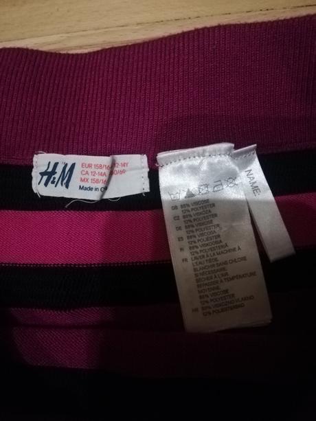 H&m - hrubšia suknička, h&m,158
