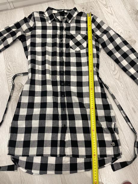 Pásikavé košeľové šaty, esmara,36