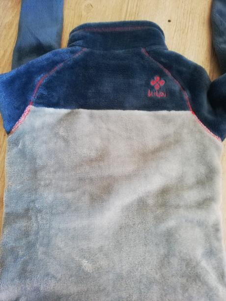 Detská hrejivá mikina bez kapucne, 110