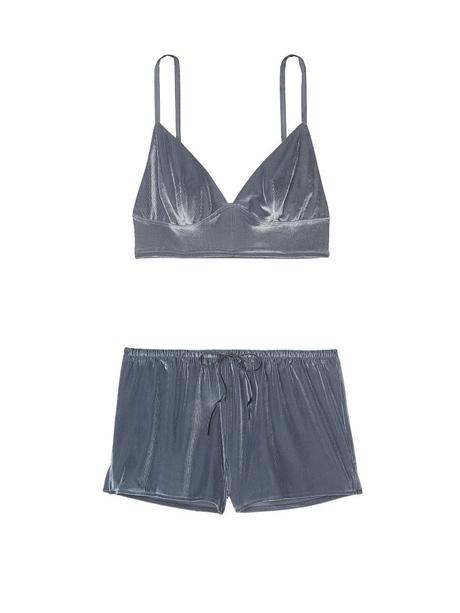 Zamatové dvojdielne pyžamo victoria's secret usa, victoria's secret,s