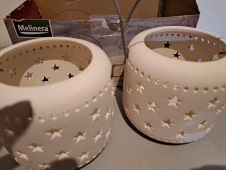 Vianočné /zimné svietniky 2x, 