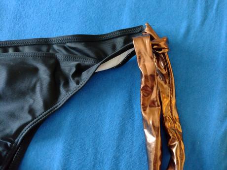 Dámske lesklé bikiny - push xxl, xxl