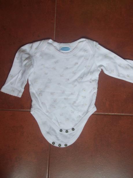 Body, veľ. 62/68, zn. aquamarine, 62