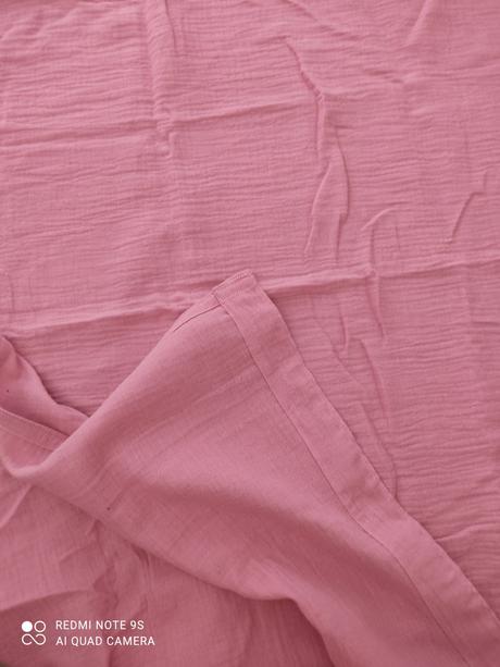 Mušelínová prikrívka 128x84 cm, 