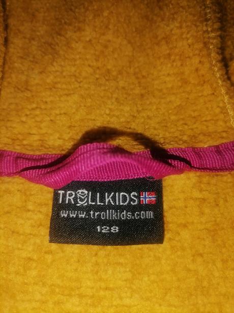 Flisova mikina trollkids č. 128, trollkids,128