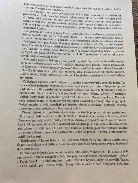 Nádherná historická stará retro kniha snp a turiec, 