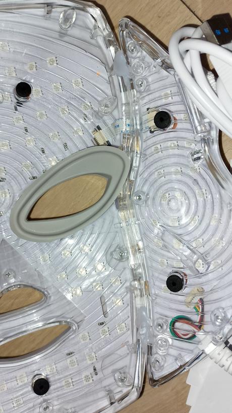 Led maska insportline, 