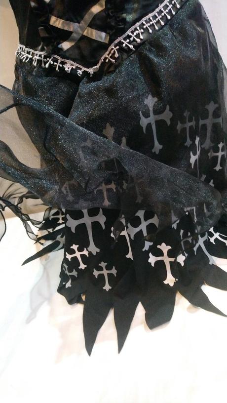 3-dielny kostým čierna čarodejnica, crazy days, 40, 