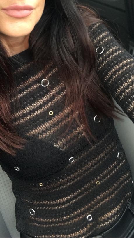 Priesvitný top zara, zara,s